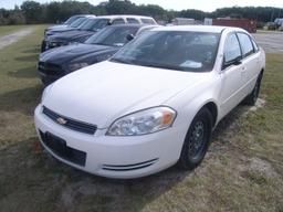 1-06110 (Cars-Sedan 4D)  Seller:Pinellas County Sheriff-s Ofc 2007 CHEV IMPALA