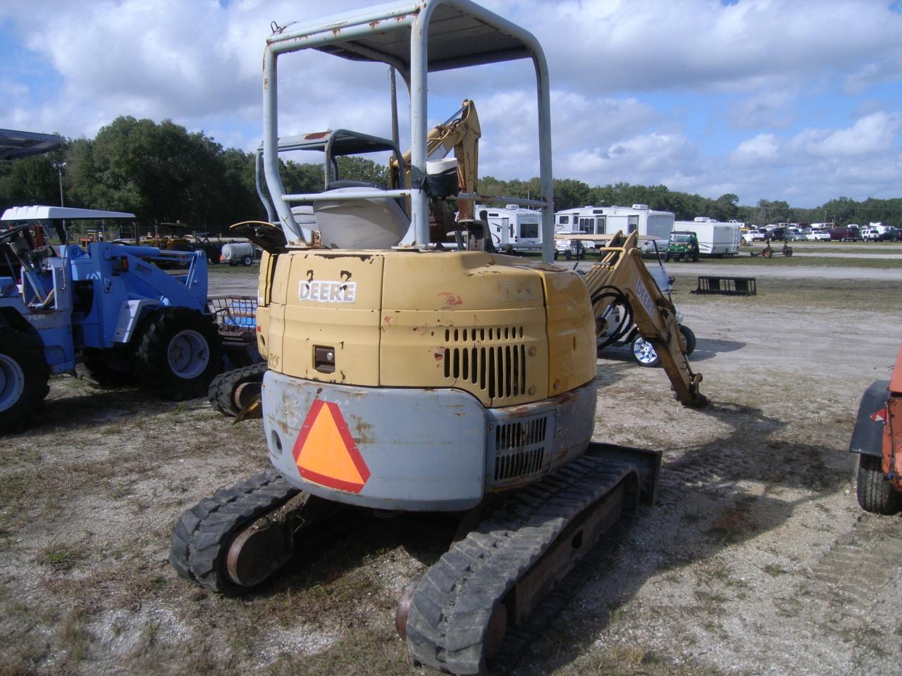 2-01152 (Equip.-Excavator)  Seller:Private/Dealer JOHN DEERE 27C MINI TRACK EXCAVATOR