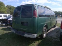 3-05121 (Cars-Van 3D)  Seller: Florida State FWC 1999 CHEV 3500