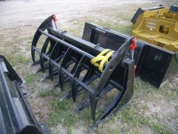 4-01118 (Equip.-Implement- misc.)  Seller:Private/Dealer SKID STEER LOADER QUICK CONNECT GRAPPLE