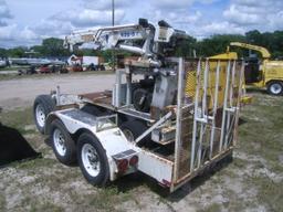 5-01128 (Trailers-Utility flatbed)  Seller: Gov/Withlacoochee River Elec Coop 2001 LPF TAGALONG