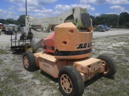 6-01128 (Equip.-Man lift)  Seller:Private/Dealer JLG40 ELECTRIC 40 FOOT ROUGH TERRAIN MAN