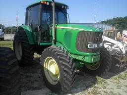 6-01138 (Equip.-Tractor)  Seller: Gov/Manatee County JOHN DEERE 7220 4X4 ENCLOSED CAB DIESEL