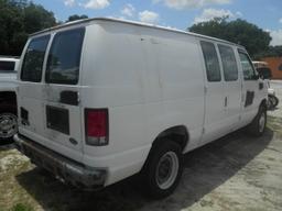 6-05123 (Trucks-Van Cargo)  Seller: Gov/Hillsborough County School 1998 FORD E250