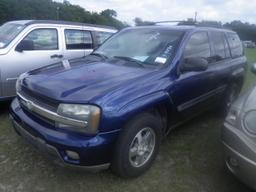 6-07134 (Cars-SUV 4D)  Seller:Private/Dealer 2002 CHEV TRAILBLAR