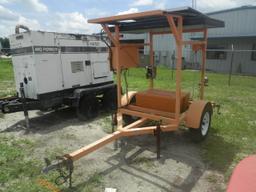 7-01116 (Equip.-Traffic control)  Seller: Gov/City of Oldsmar 2005 VERMAC SINGLE AXLE PORTABL TRAFFI