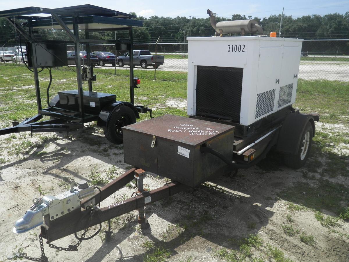 7-01162 (Equip.-Generator)  Seller: Gov/Manatee County 1993 LUKE 93A02118S