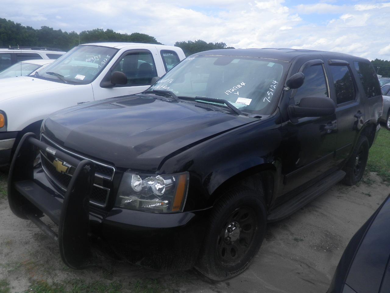 7-05124 (Cars-SUV 4D)  Seller: Florida State FHP 2012 CHEV TAHOE