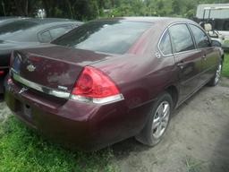 7-05113 (Cars-Sedan 4D)  Seller: Florida State Dfs 2007 CHEV IMPALA