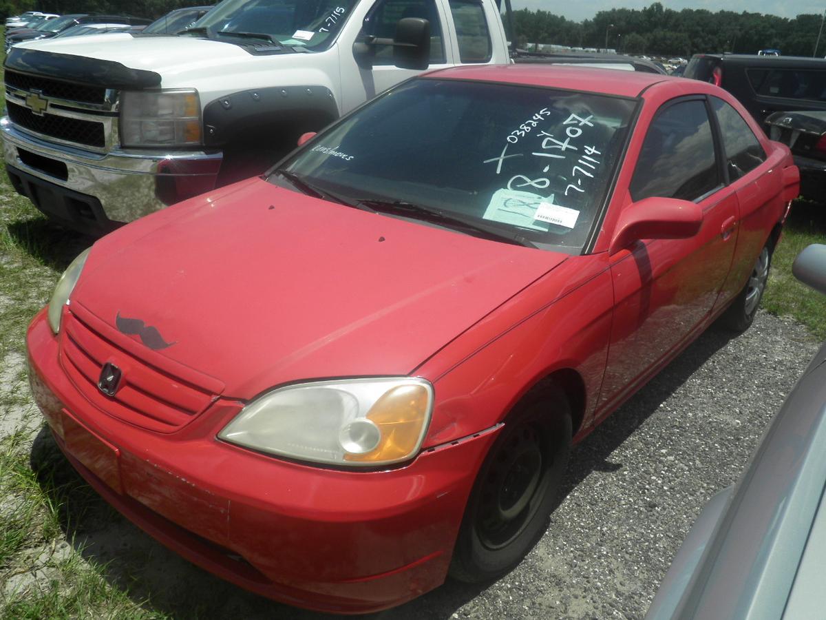 7-07114 (Cars-Coupe 2D)  Seller:Private/Dealer 2001 HOND CIVIC