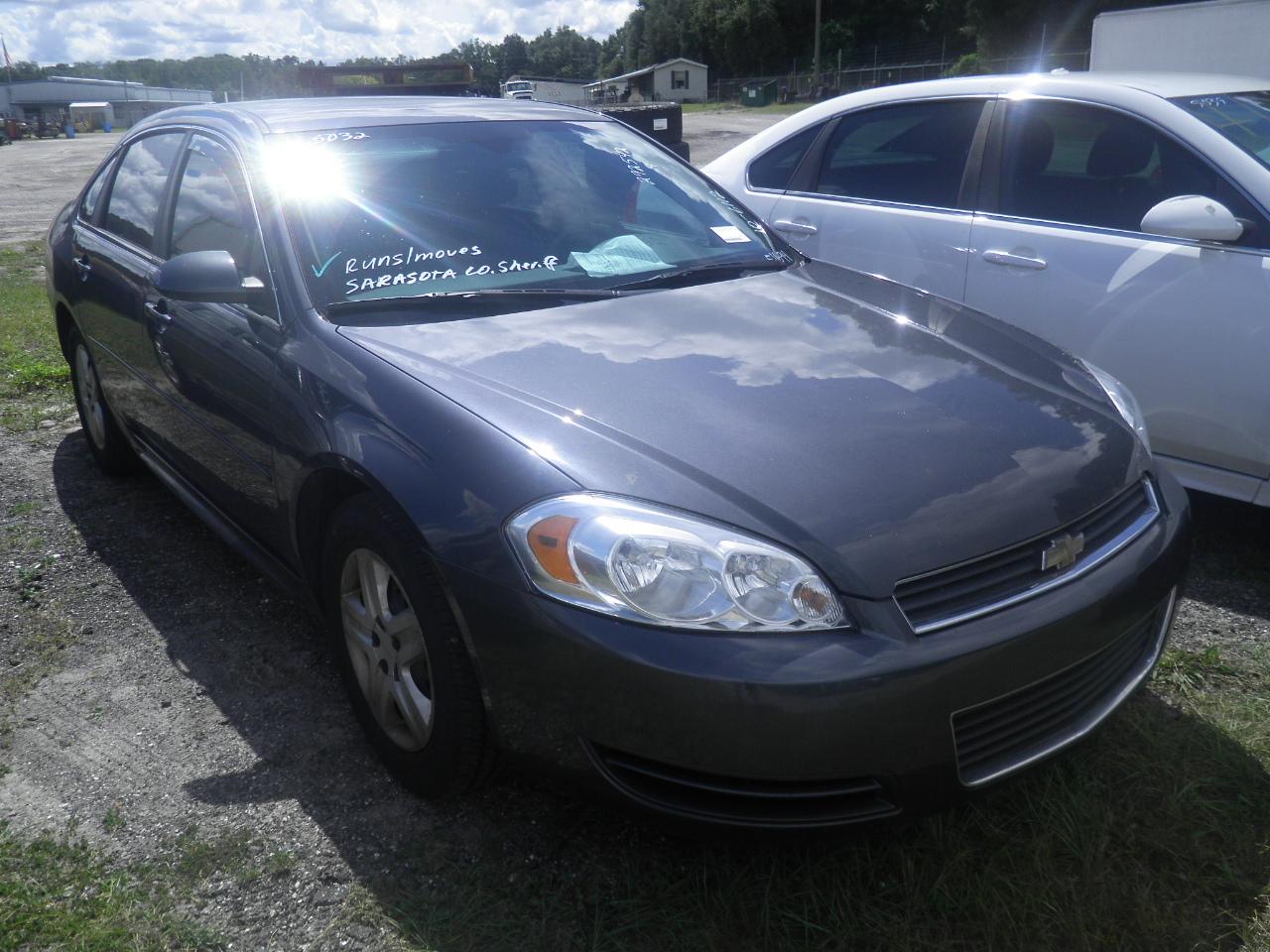 10-06112 (Cars-Sedan 4D)  Seller: Gov/Sarasota County Sheriff-s Dept 2011 CHEV IMPALA