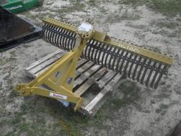 11-01142 (Equip.-Implement- Farm)  Seller:Private/Dealer KING CUTTER 5 FOOT 3PT HITCH SPRING ROOT