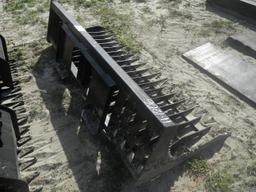 11-01206 (Equip.-Implement- misc.)  Seller:Private/Dealer SKID STEER LOADER 84 INCH ROCK BUCKET