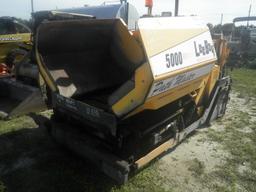 12-01138 (Equip.-Asphalt paver)  Seller: Gov/City of St.Petersburg LEE-BOY 5000LP ASPHALT PAVING MAC