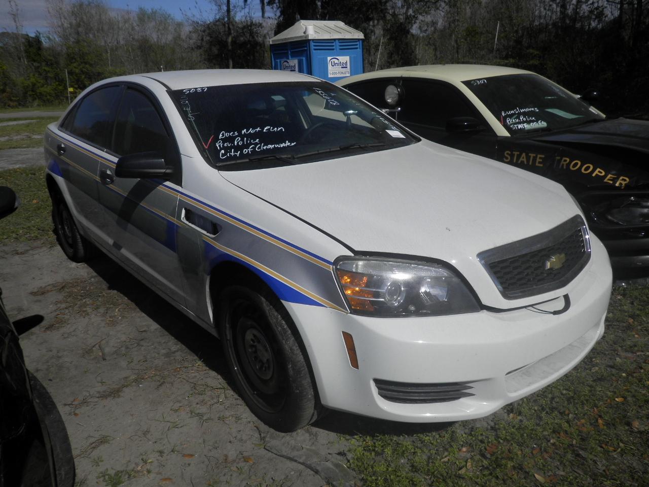 2-05111 (Cars-Sedan 4D)  Seller: Gov/City of Clearwater 2013 CHEV CAPRICE