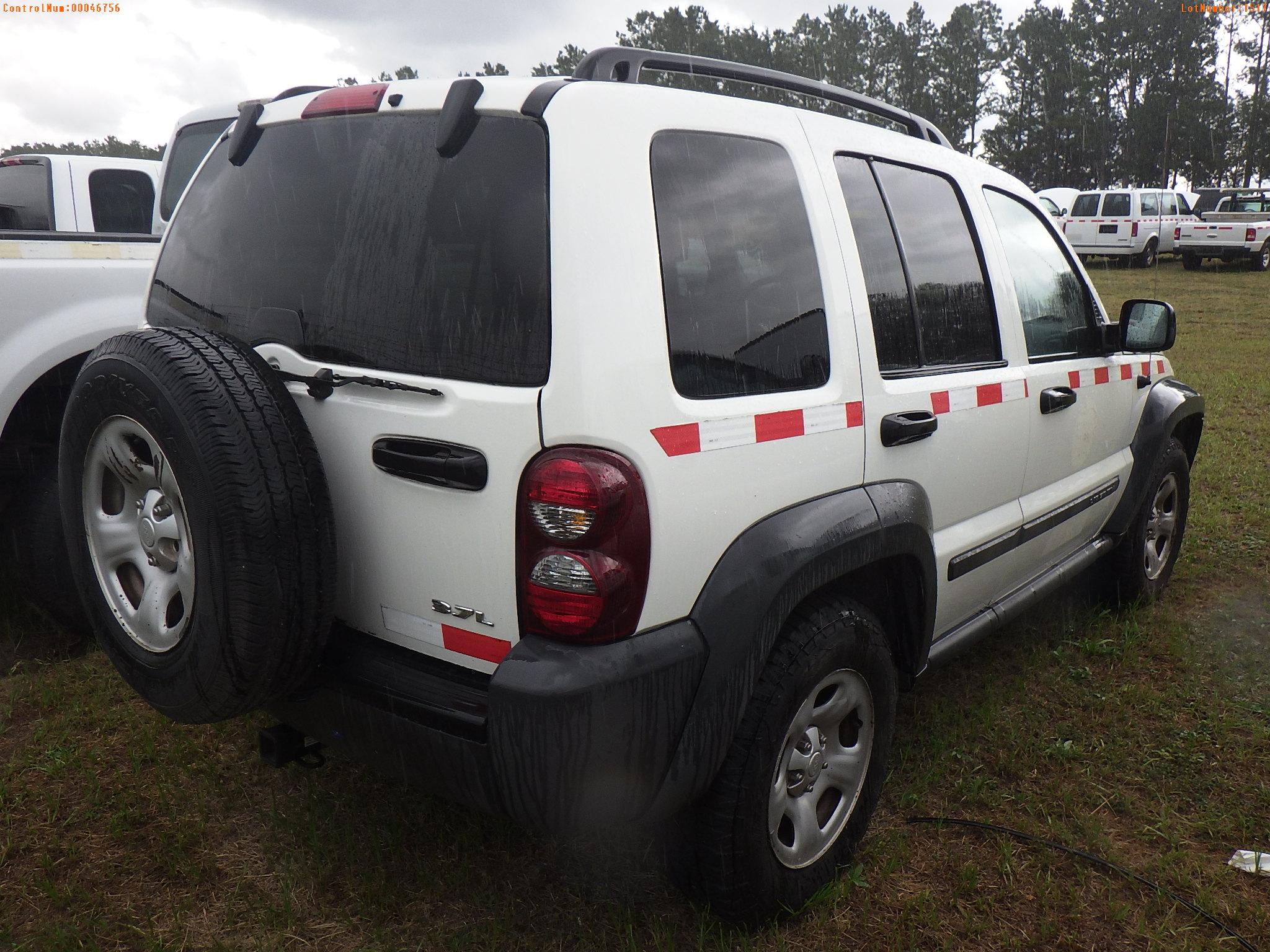 6-15017 (Cars-SUV 4D)  Seller: Florida State D.O.T. 2007 JEEP LIBERTY