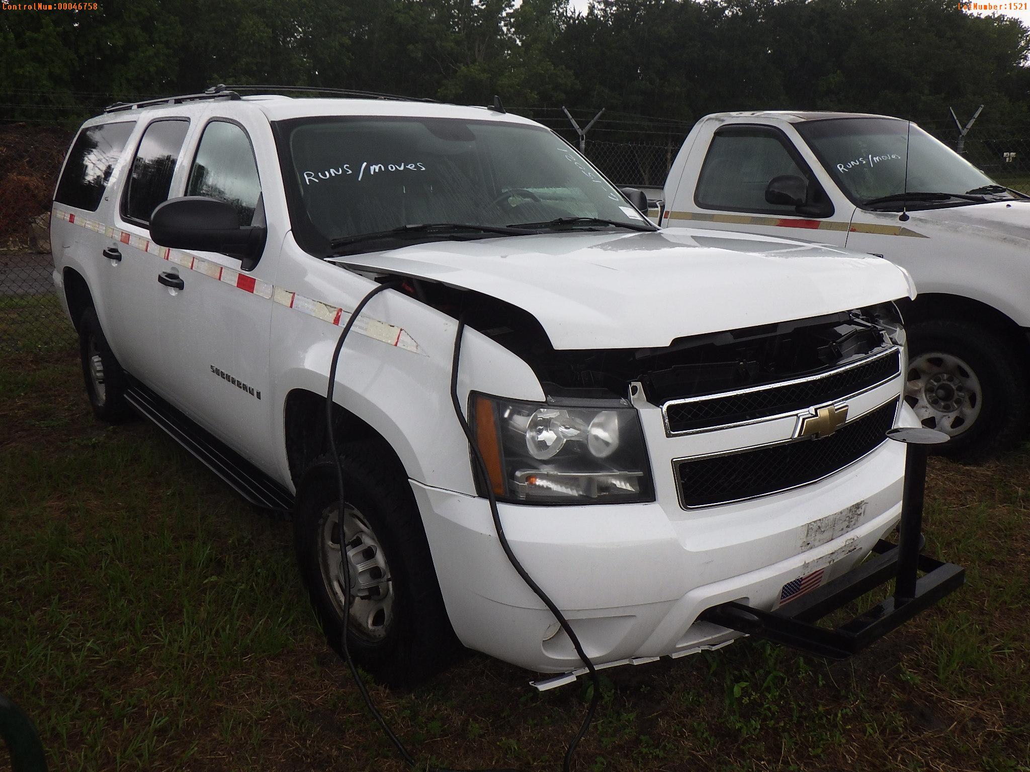 6-15021 (Cars-SUV 4D)  Seller: Florida State D.O.T. 2007 CHEV SUBURBAN