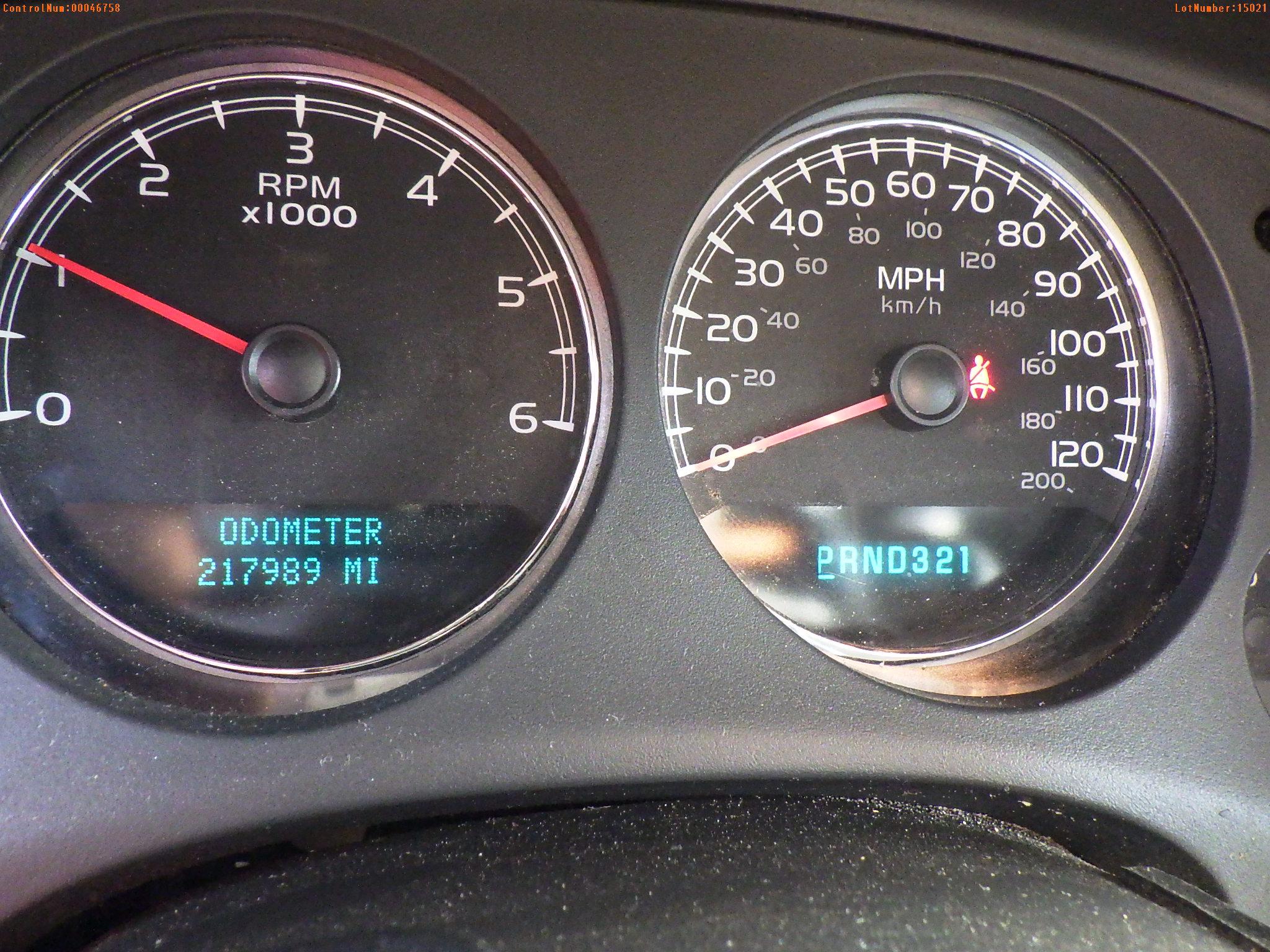 6-15021 (Cars-SUV 4D)  Seller: Florida State D.O.T. 2007 CHEV SUBURBAN