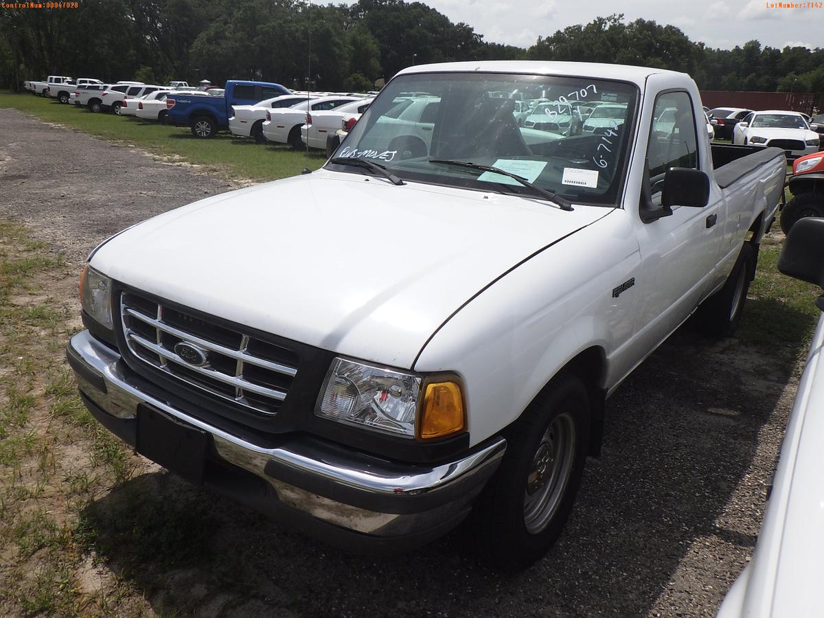 7-07113 (Trucks-Pickup 2D)  Seller:Private/Dealer 2001 FORD RANGER