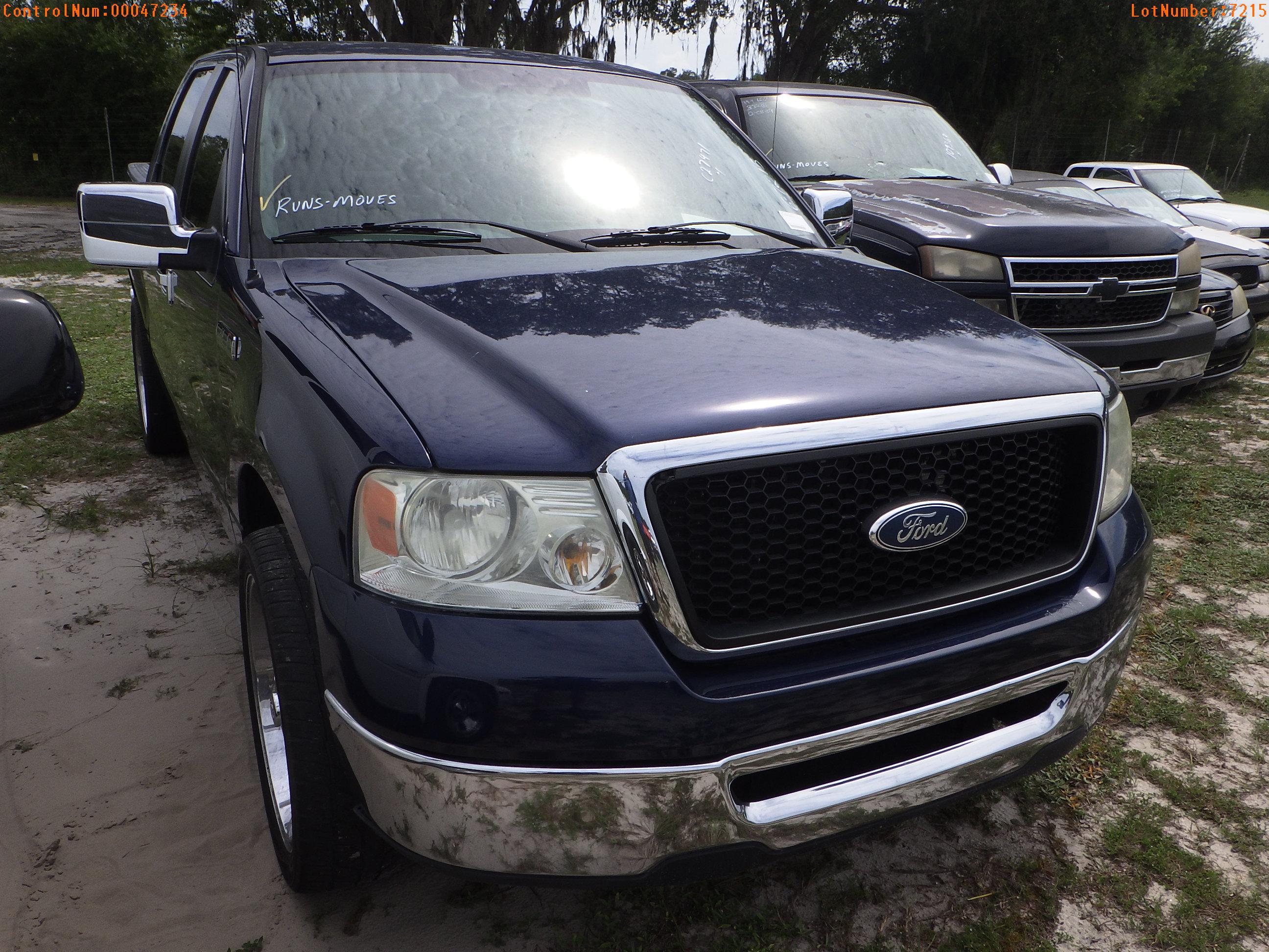 7-07128 (Trucks-Pickup 4D)  Seller:Private/Dealer 2008 FORD F150