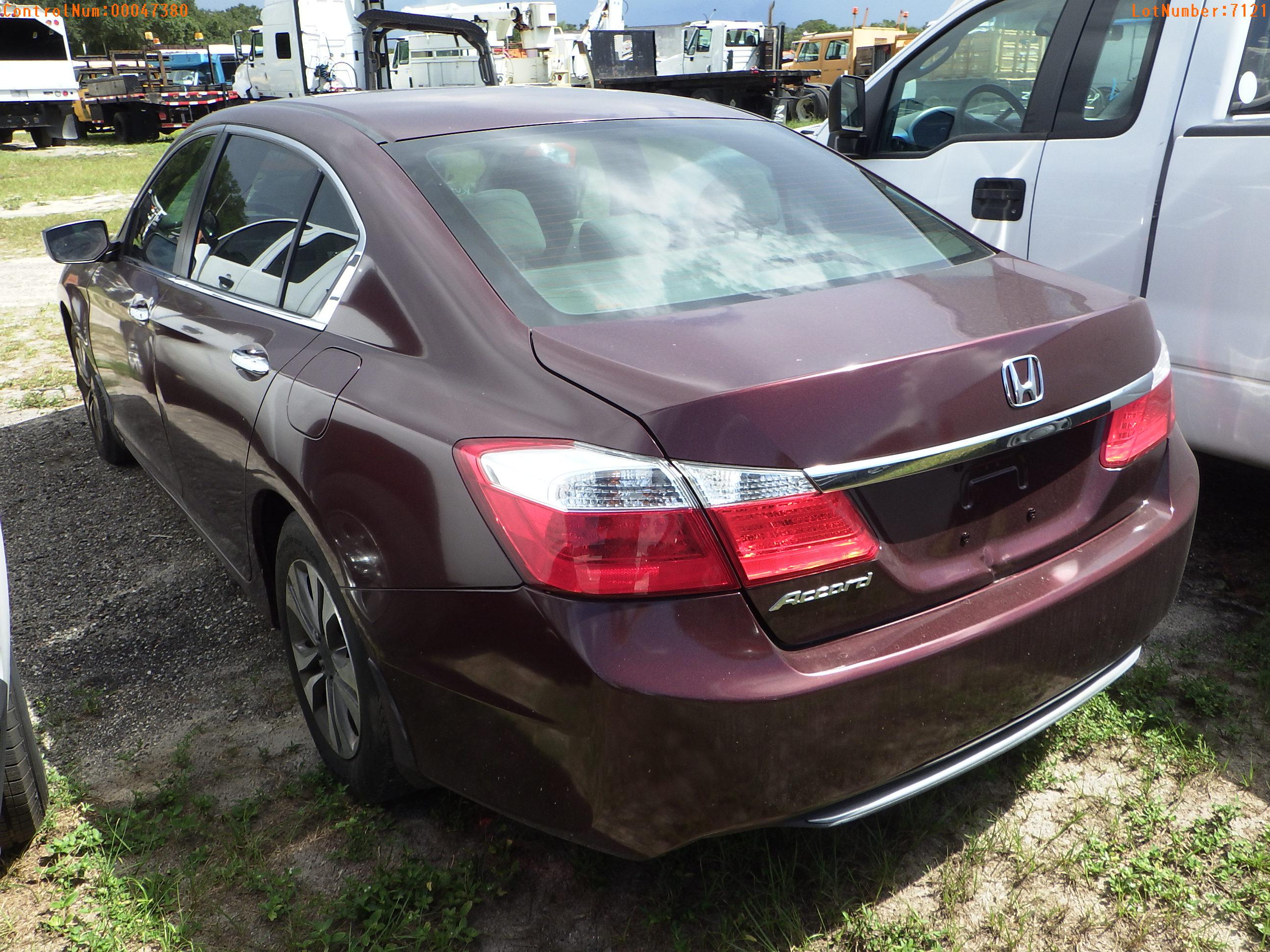 7-07121 (Cars-Sedan 4D)  Seller:Private/Dealer 2013 HOND ACCORD