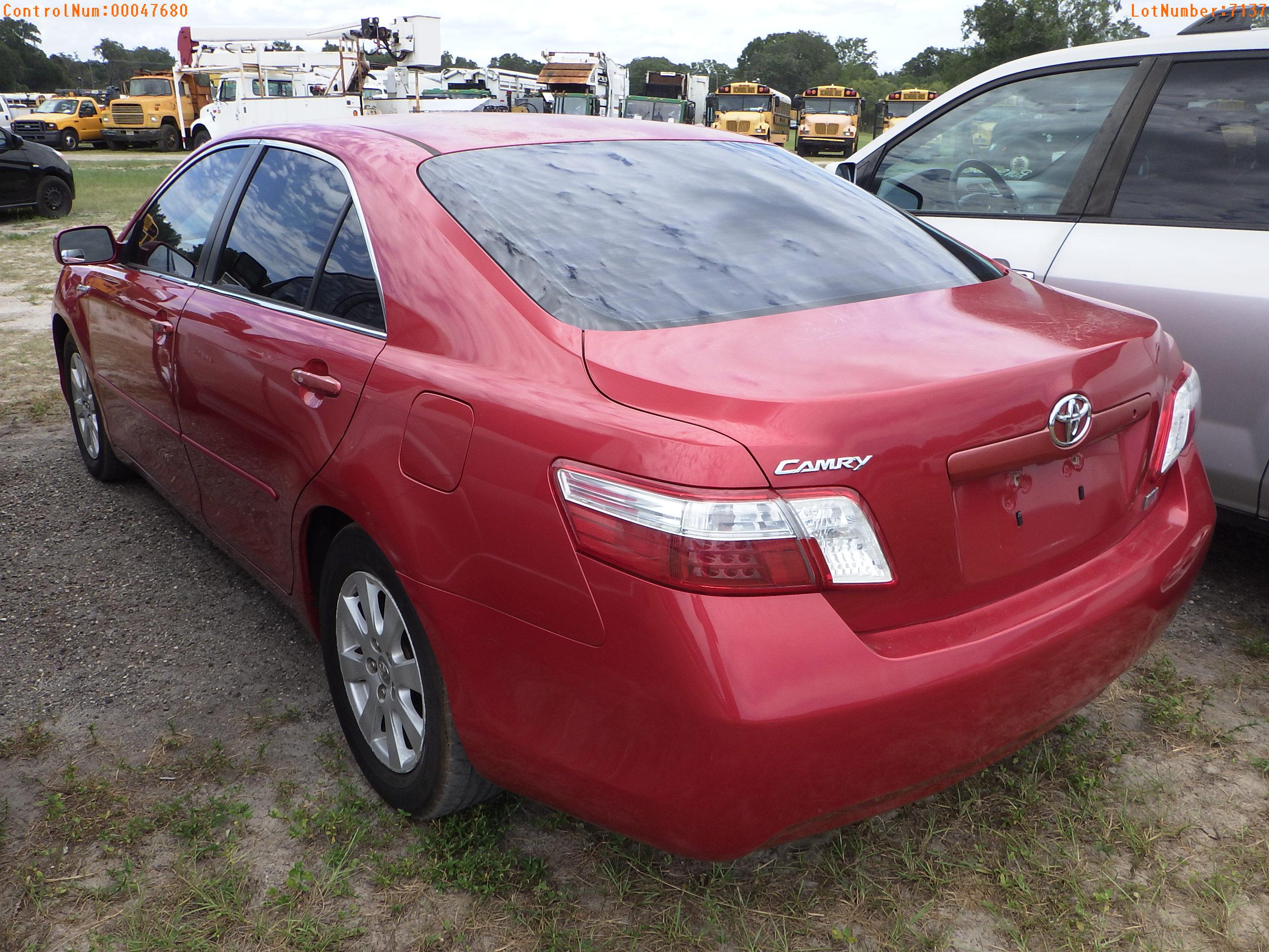 7-07137 (Cars-Sedan 4D)  Seller:Private/Dealer 2007 TOYO CAMRY