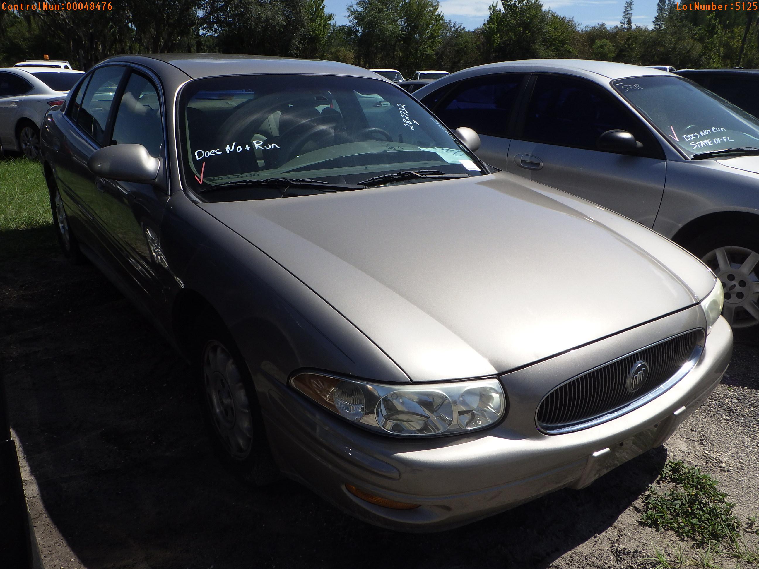 8-05125 (Cars-Sedan 4D)  Seller:Private/Dealer 2001 BUIC LESABRE