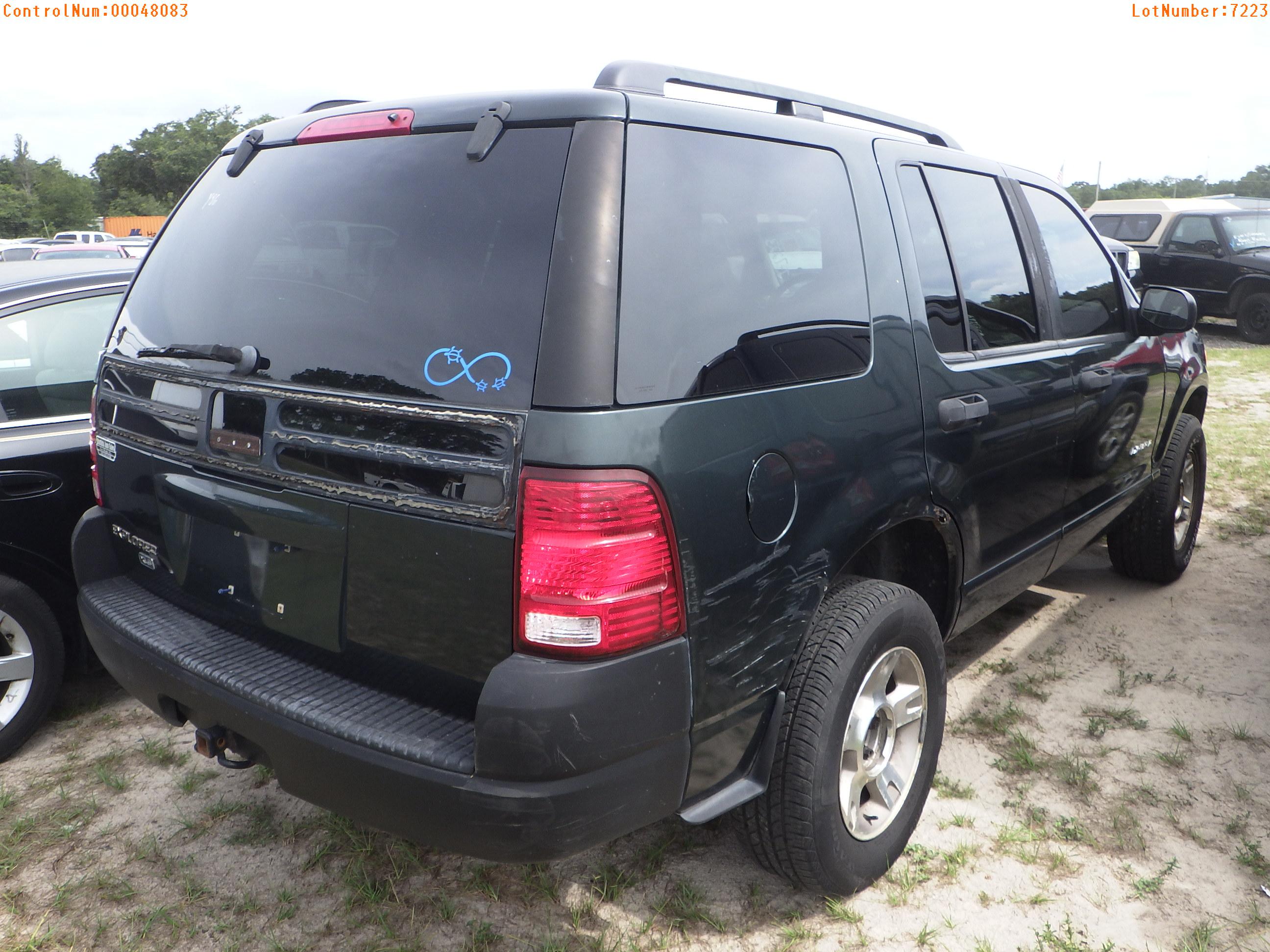 8-07122 (Cars-SUV 4D)  Seller:Private/Dealer 2002 FORD EXPLORER