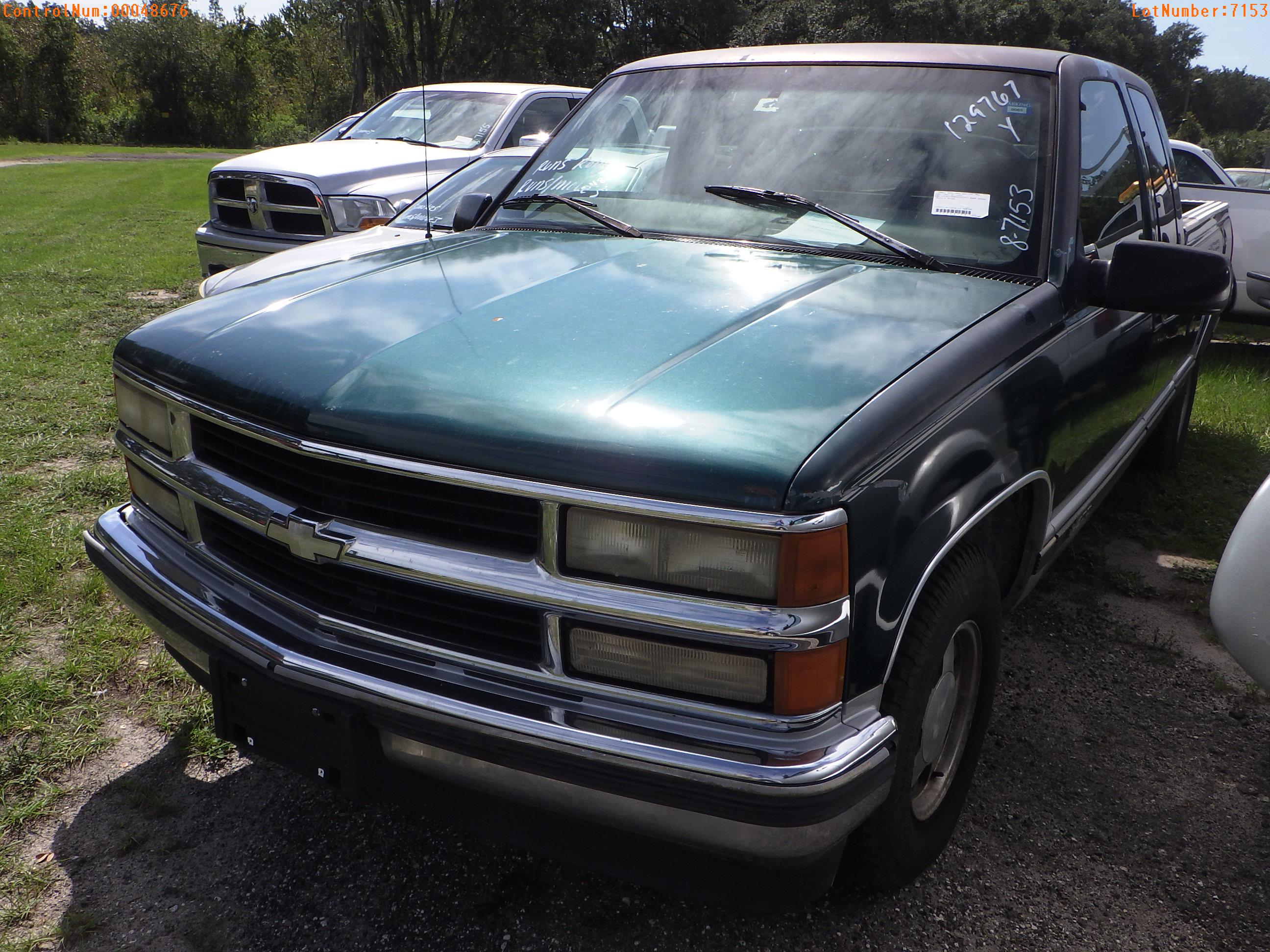 8-07153 (Trucks-Pickup 2D)  Seller:Private/Dealer 1997 CHEV 1500