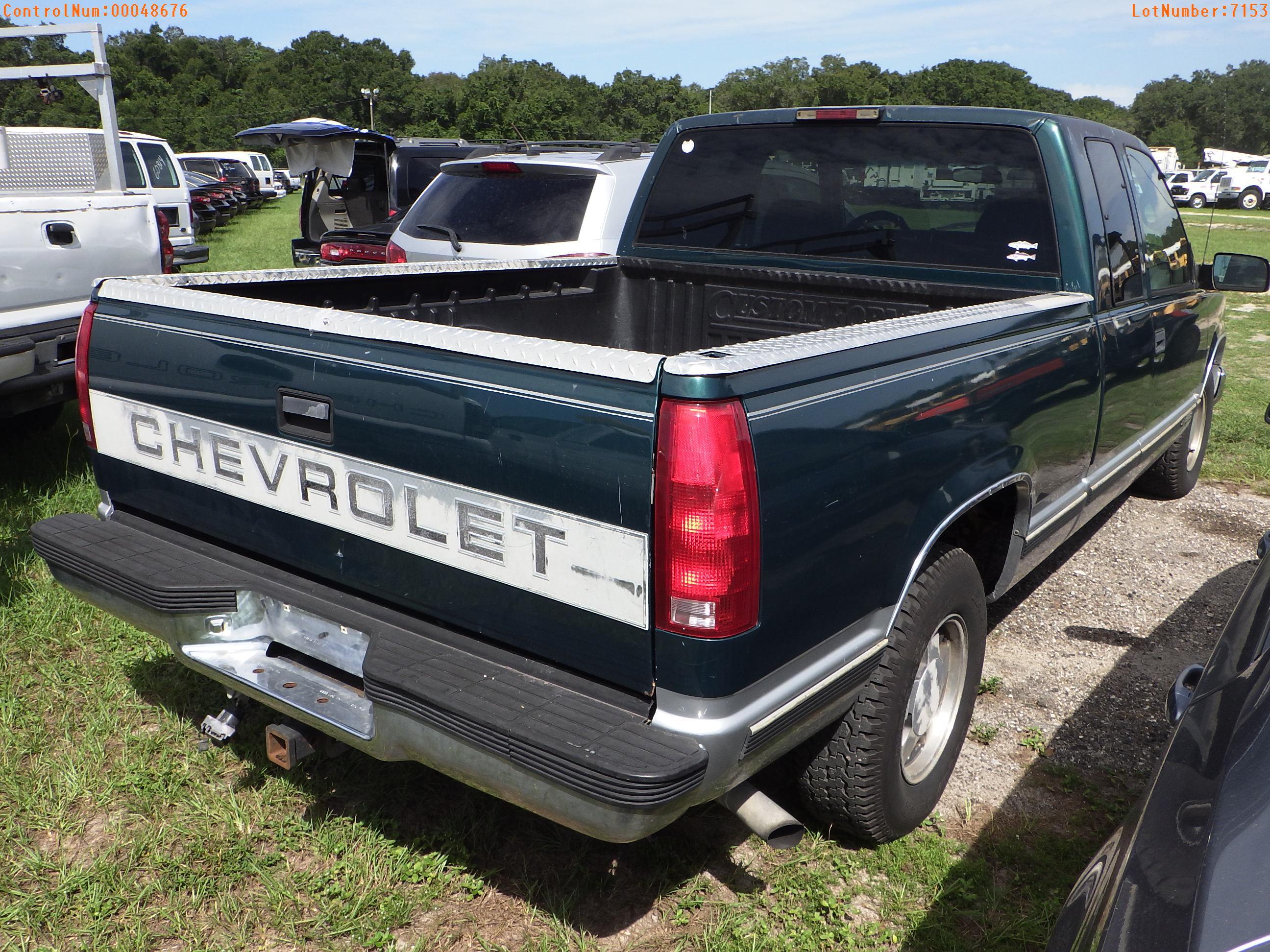 8-07153 (Trucks-Pickup 2D)  Seller:Private/Dealer 1997 CHEV 1500