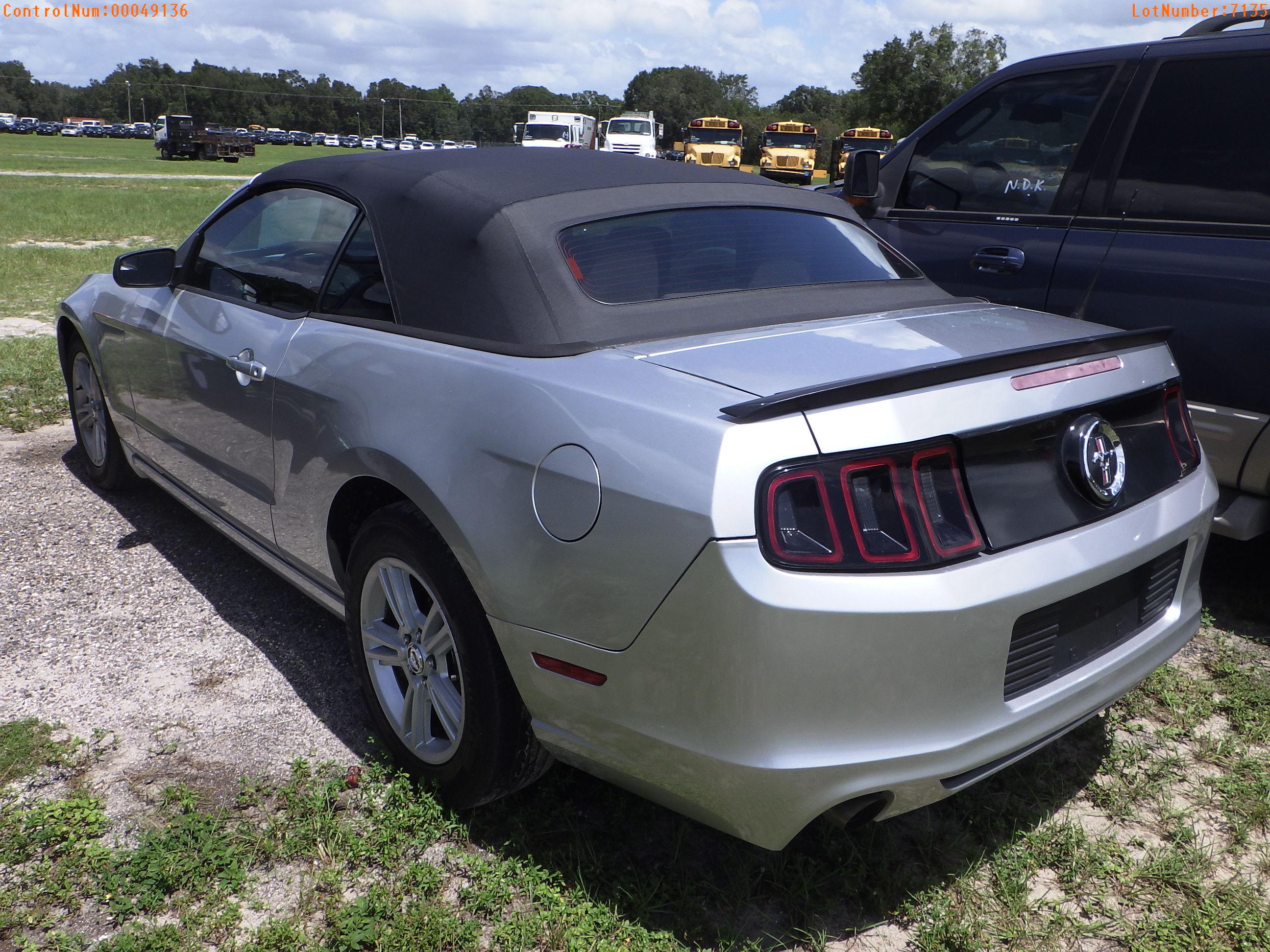 9-07135 (Cars-Convertible)  Seller:Private/Dealer 2014 FORD MUSTANG