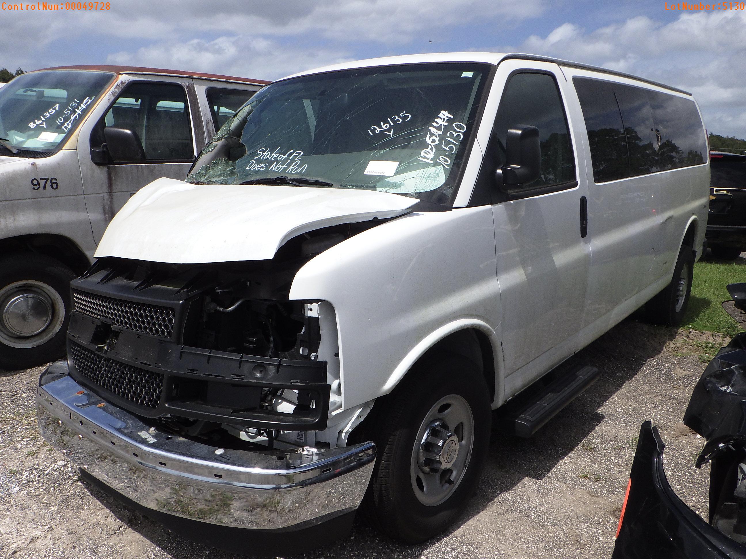 10-05130 (Cars-Van 3D)  Seller: Florida State D.J.J. 2017 CHEV EXPRESS