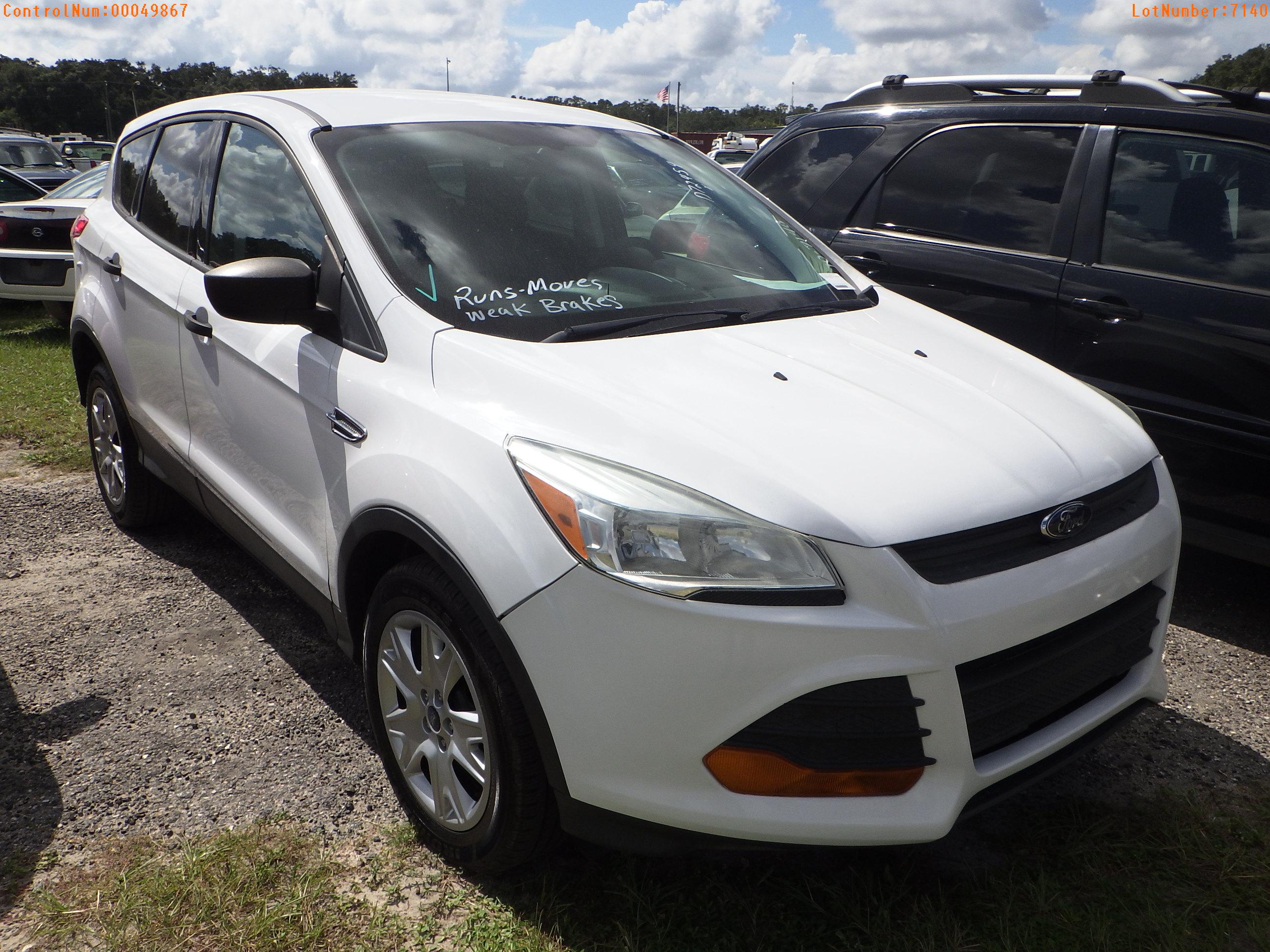 10-07140 (Cars-SUV 4D)  Seller:Private/Dealer 2013 FORD ESCAPE