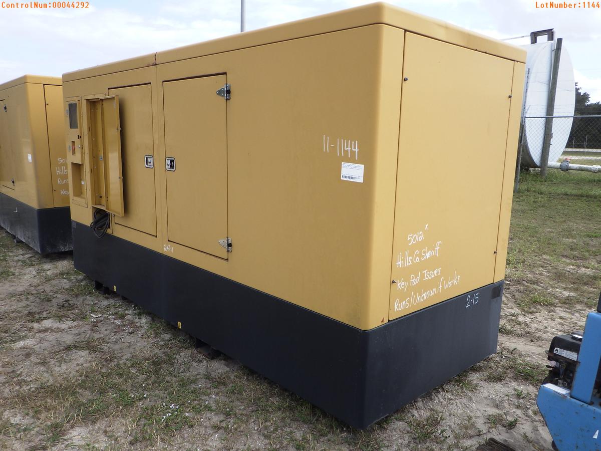 11-01144 (Equip.-Generator)  Seller: Gov-Hillsborough County Sheriff-s HIMOINSA