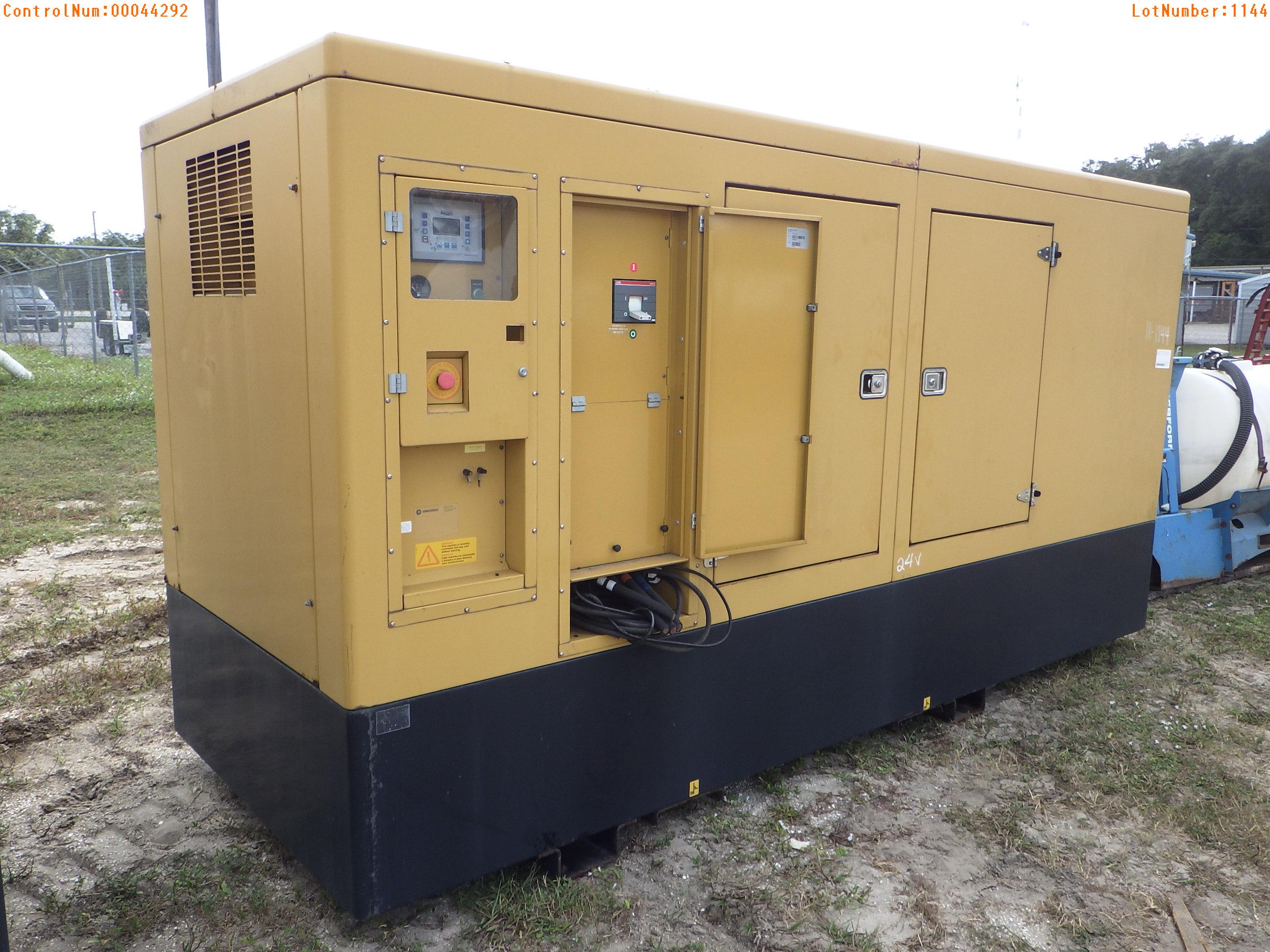 11-01144 (Equip.-Generator)  Seller: Gov-Hillsborough County Sheriff-s HIMOINSA