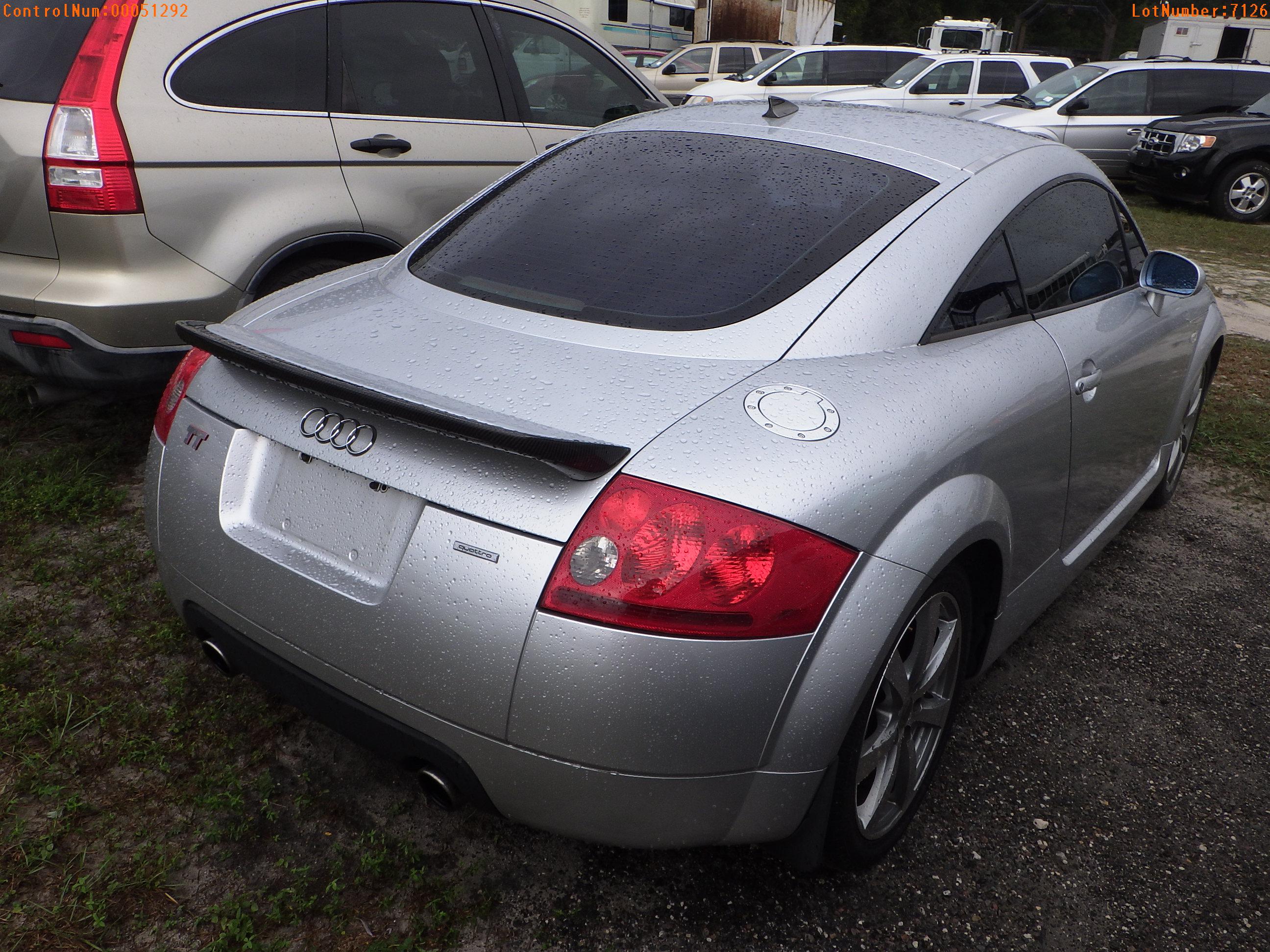 11-07126 (Cars-Coupe 2D)  Seller:Private/Dealer 2001 AUDI TT