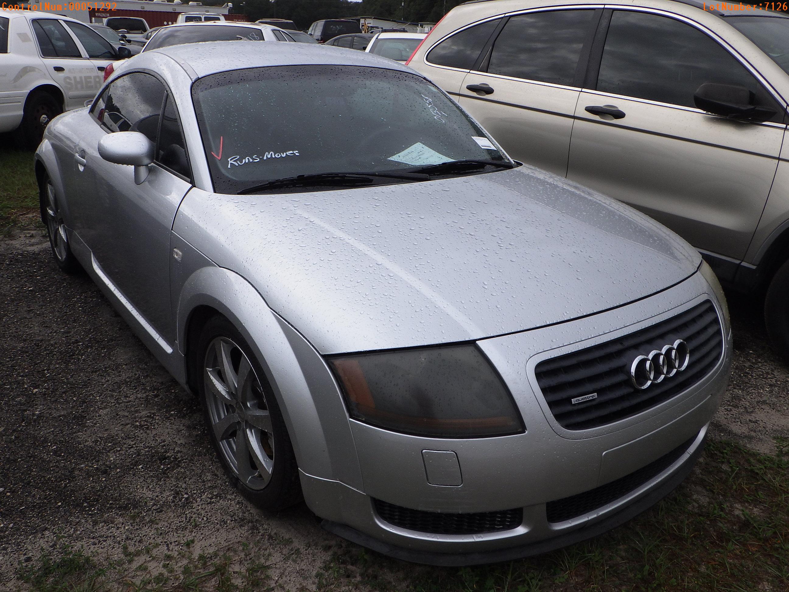 11-07126 (Cars-Coupe 2D)  Seller:Private/Dealer 2001 AUDI TT