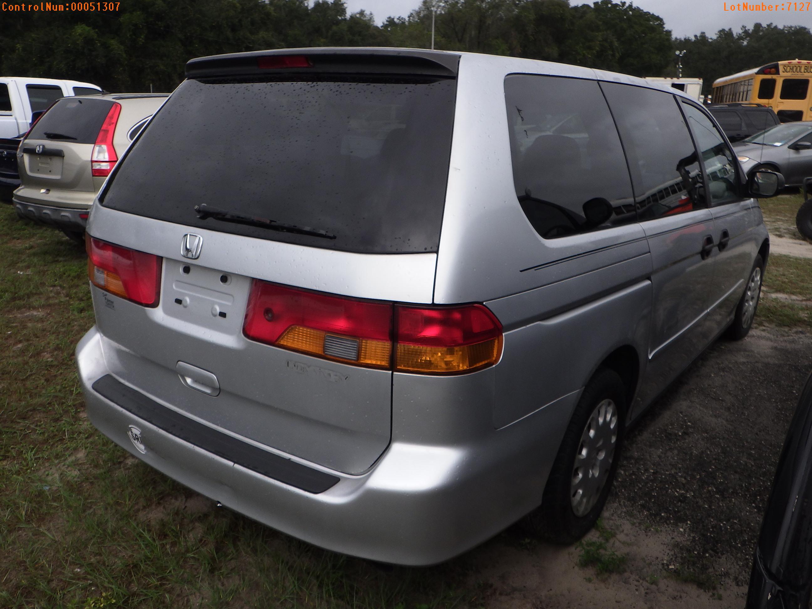 11-07127 (Cars-Van 4D)  Seller:Private/Dealer 2002 HOND ODYSSEY