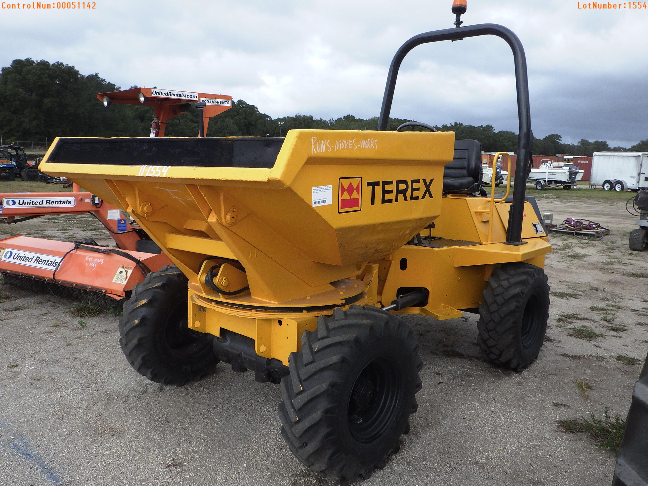 12-01136 (Equip.-End dump)  Seller:Private/Dealer TEREX BENFORD 3001KSFA 4X4 ART