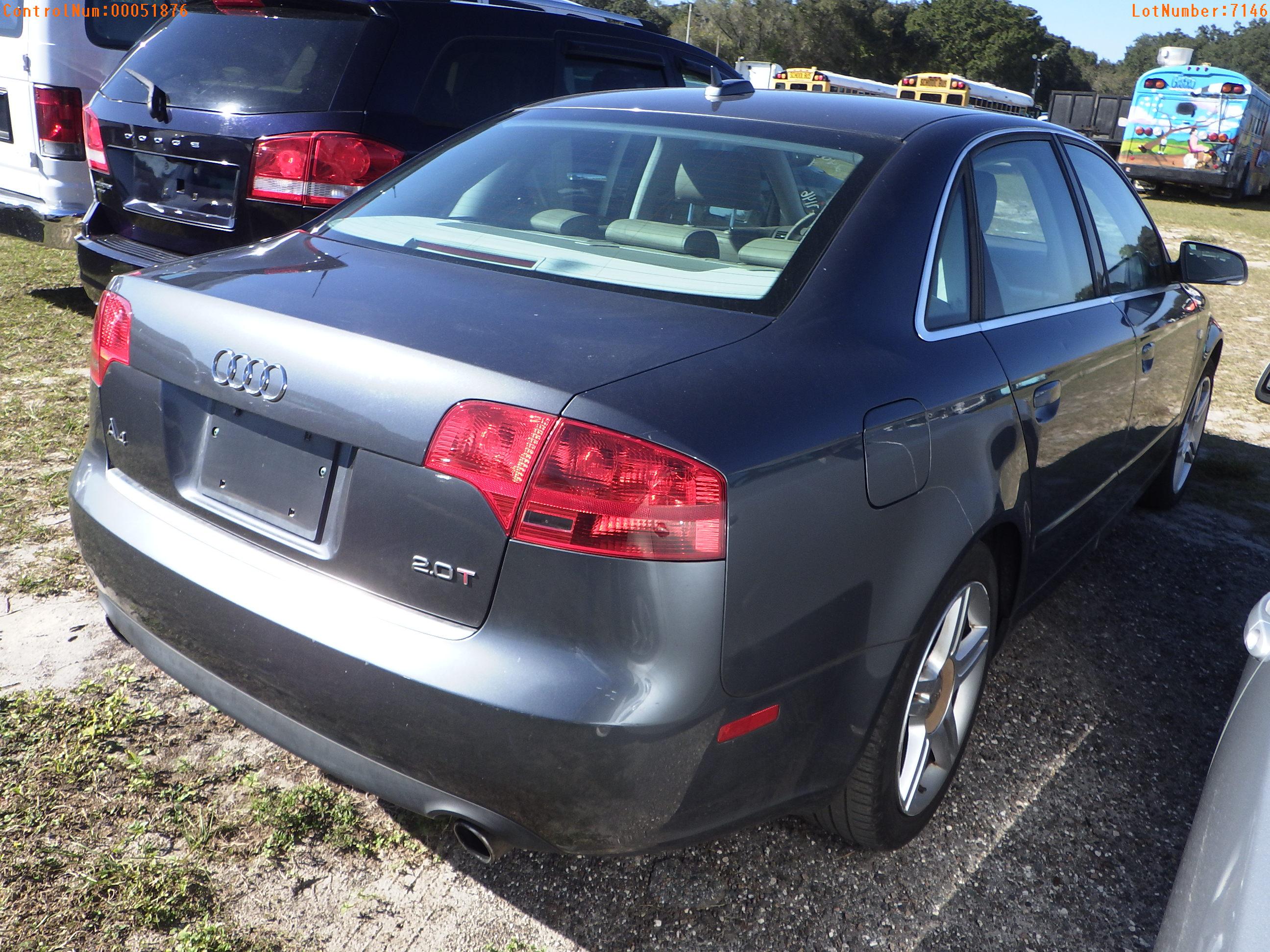 12-07146 (Cars-Sedan 4D)  Seller:Private/Dealer 2006 AUDI A4