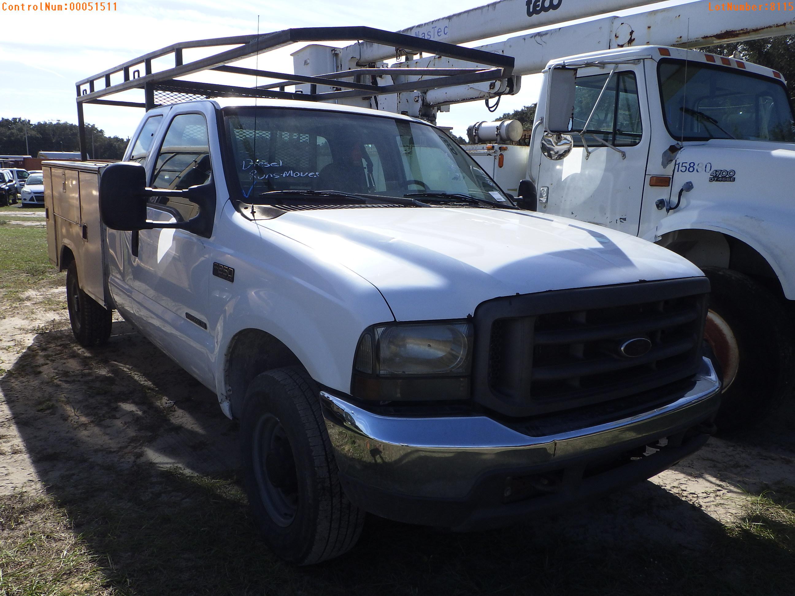 12-08115 (Trucks-Pickup 2D)  Seller:Private/Dealer 2000 FORD F250