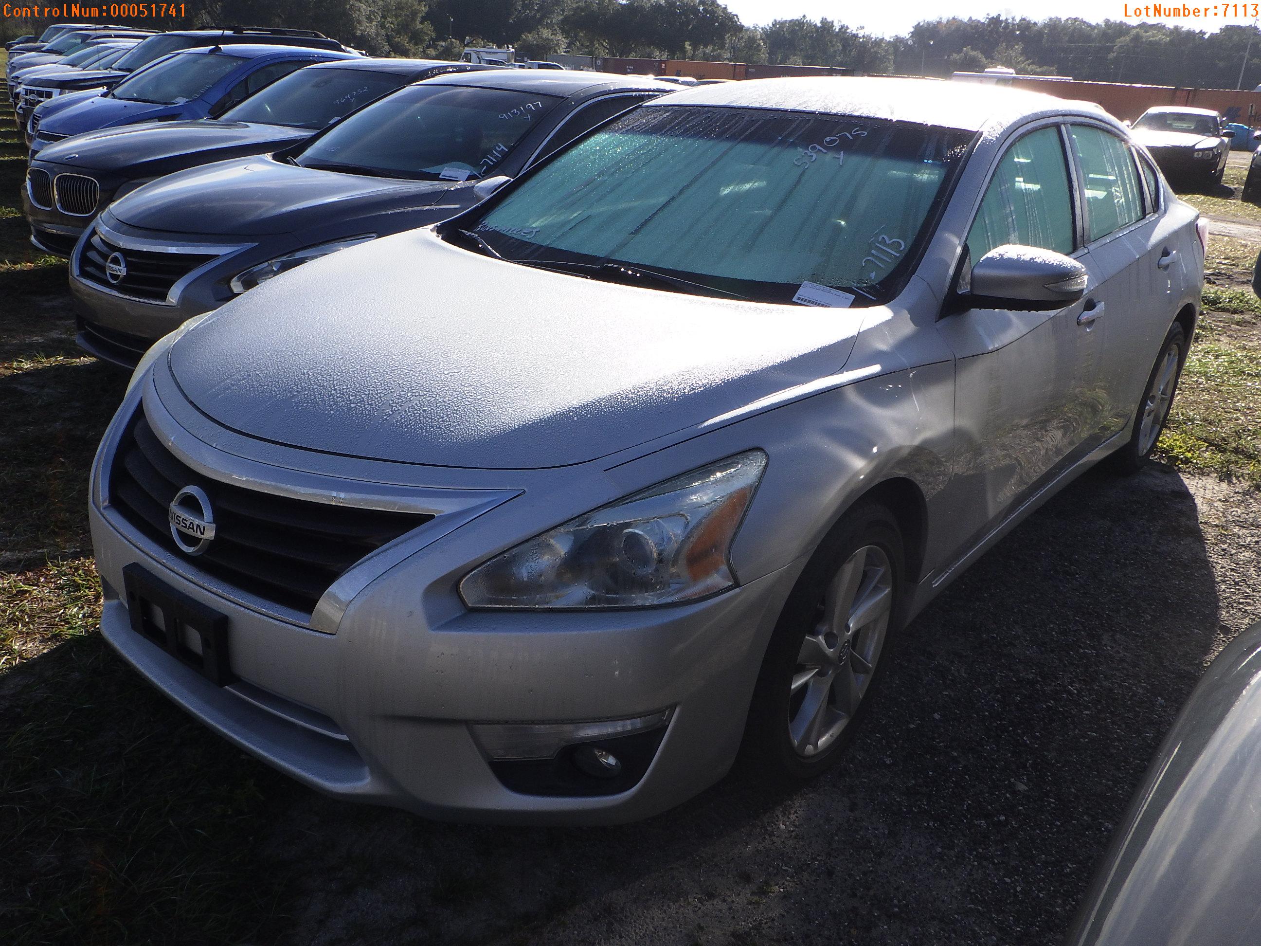 1-07113 (Cars-Sedan 4D)  Seller:Private/Dealer 2013 NISS ALTIMA