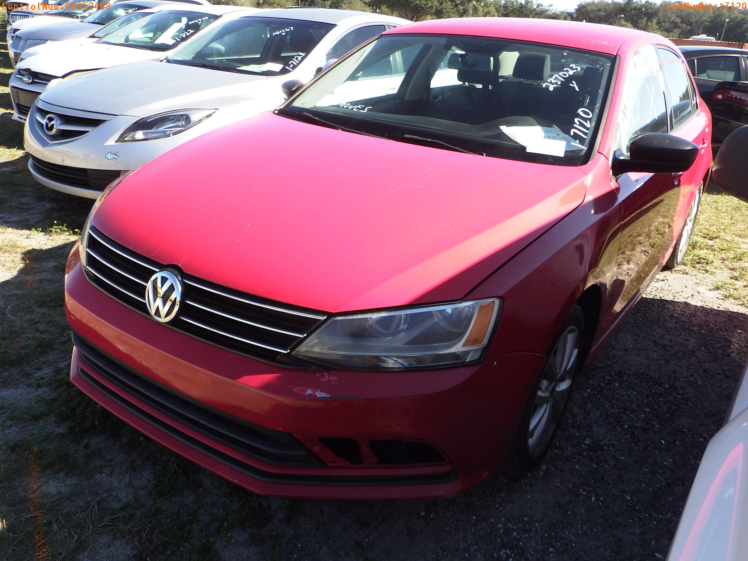 2-07120 (Cars-Sedan 4D)  Seller:Private/Dealer 2015 VOLK JETTA