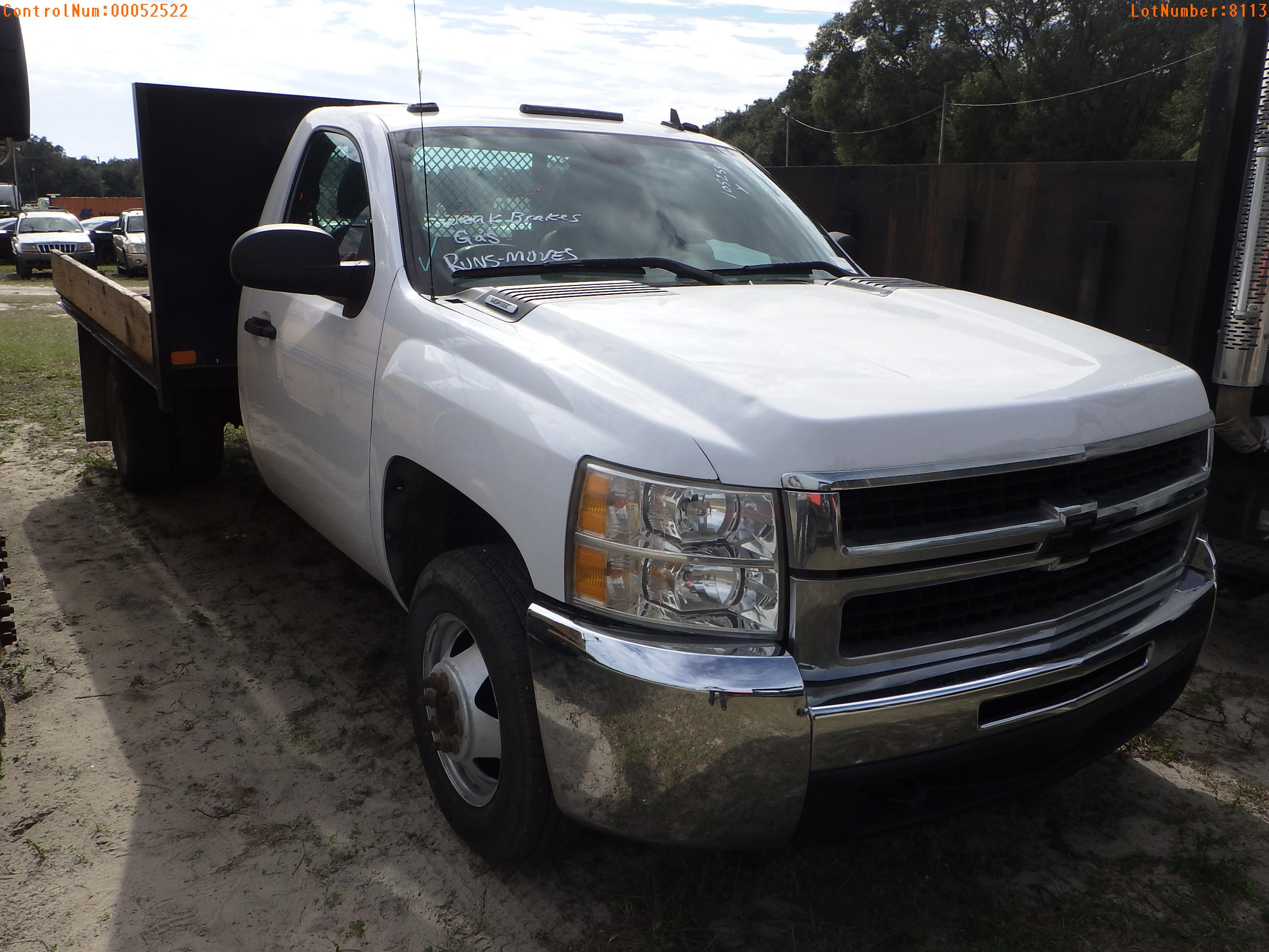 2-08113 (Trucks-Flatbed)  Seller:Private/Dealer 2008 CHEV 3500HD