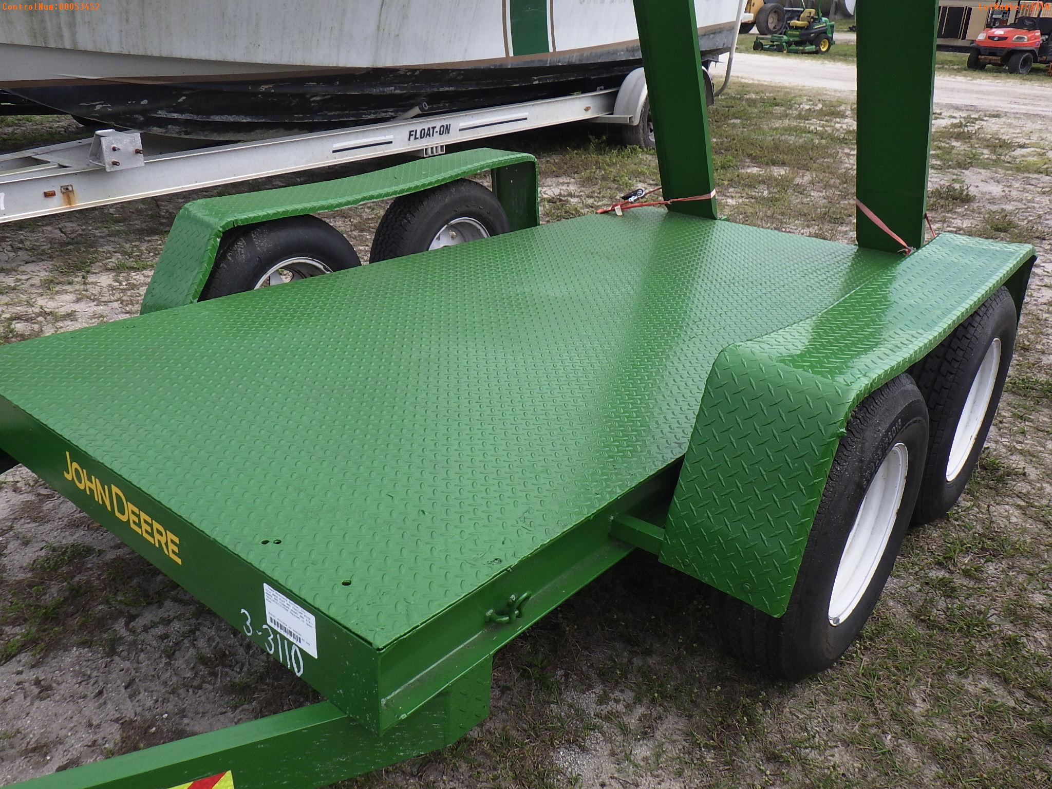 3-03110 (Trailers-Utility flatbed)  Seller:Private/Dealer 2016 HMDE FLAT BED TWO