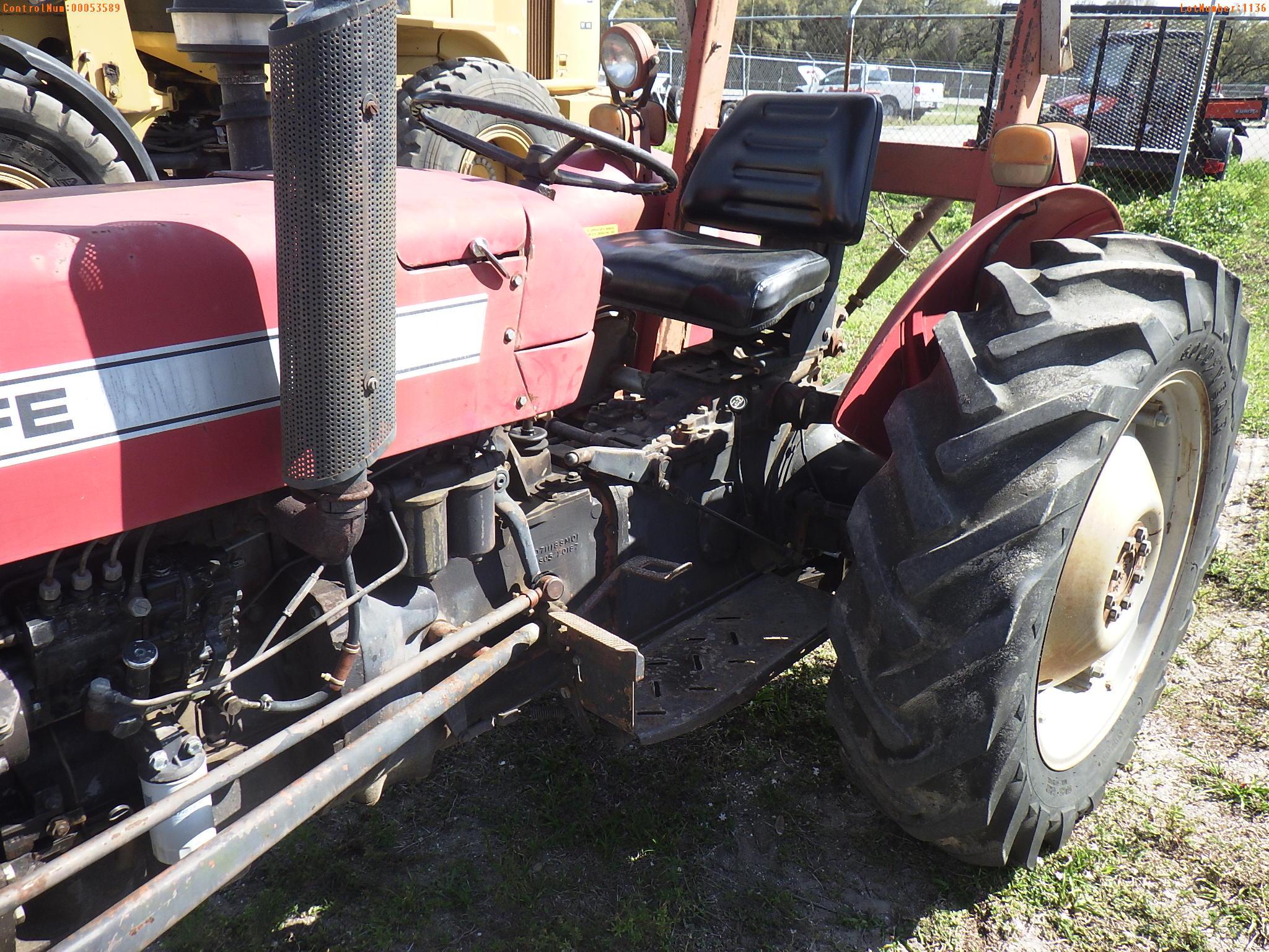 3-01136 (Equip.-Tractor)  Seller:Private/Dealer TAFE 35DI DIESEL OROPS TRACTOR J