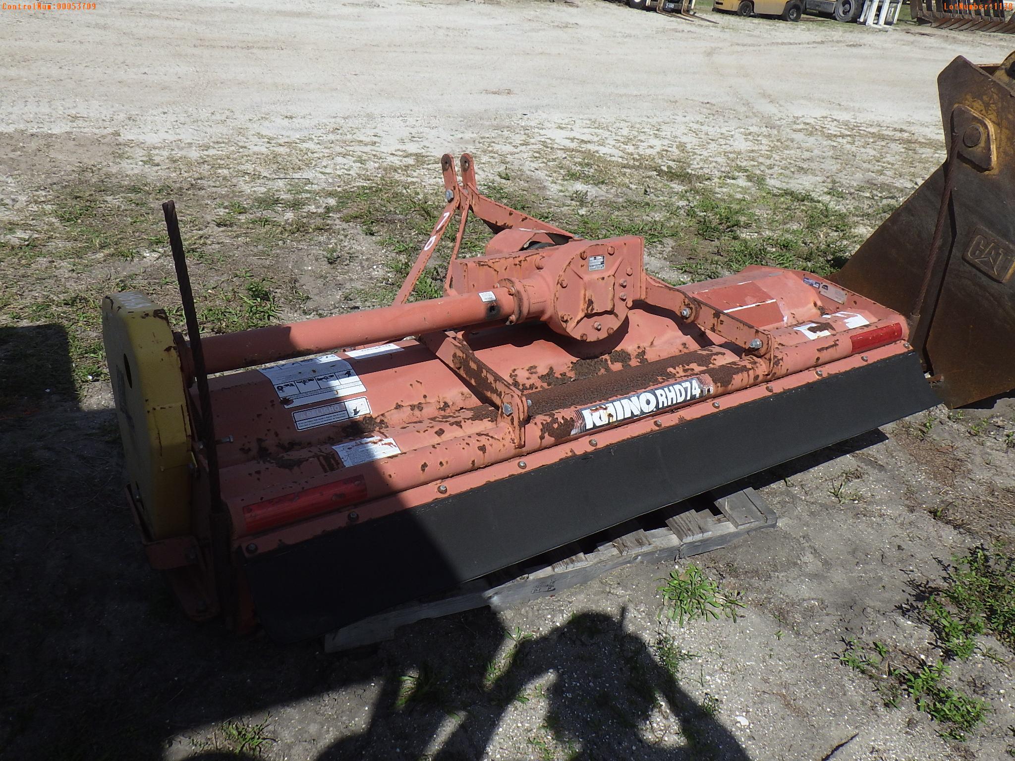 3-01138 (Equip.-Mower)  Seller:Private/Dealer RHINO RH74 PTO 3PT HITCH FLAIL MOW