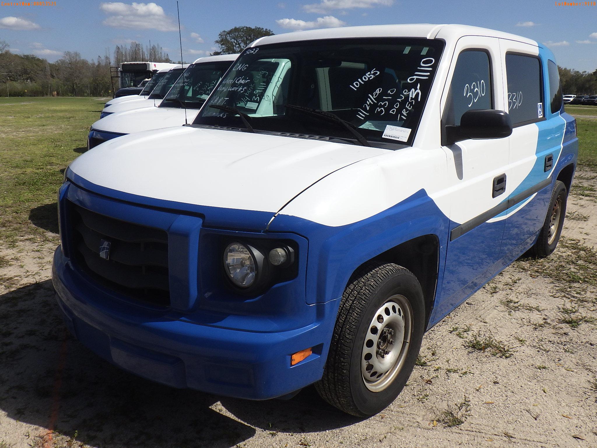3-09110 (Cars-Van 4D)  Seller: Gov-Hillsborough Area Regional 2014 MOVT MV1
