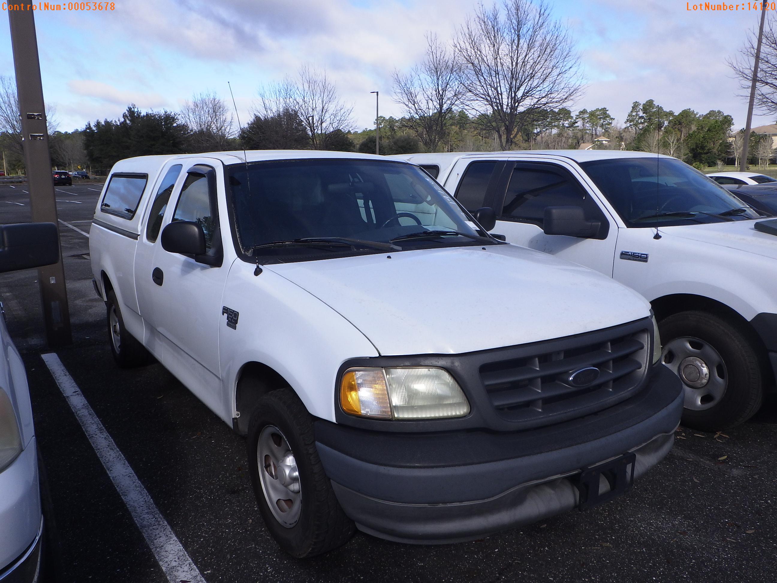 3-14120 (Trucks-Pickup 2D)  Seller: Florida State A.C.S. 2003 FORD F150