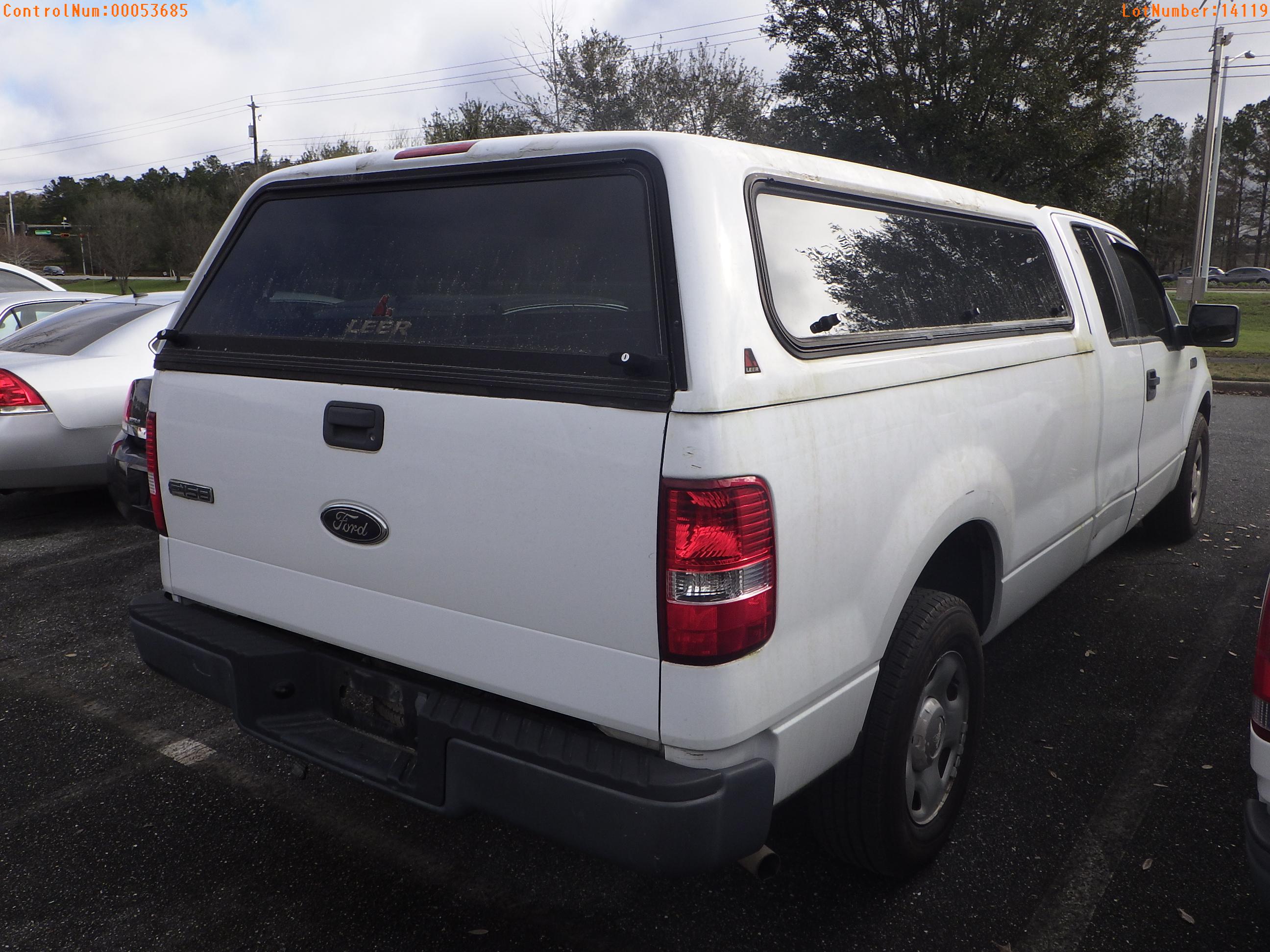 3-14119 (Trucks-Pickup 2D)  Seller: Florida State A.C.S. 2005 FORD F150